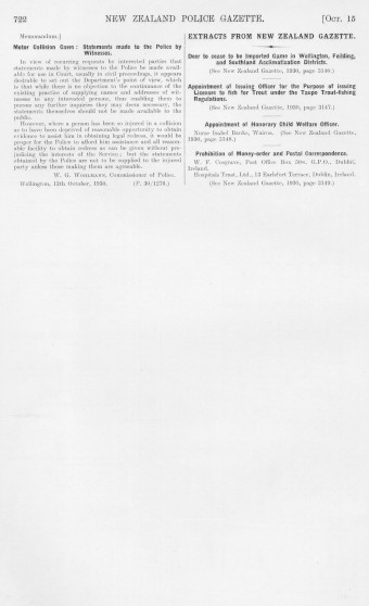 Issue page