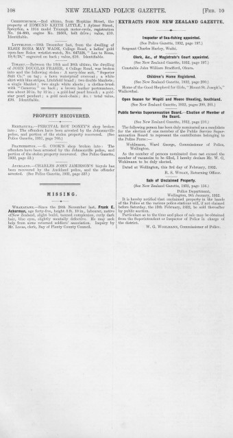 Issue page