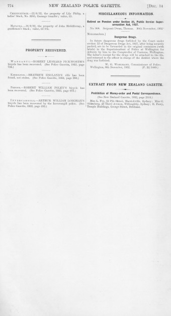 Issue page