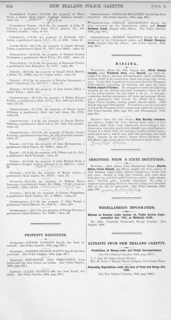 Issue page