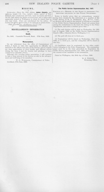 Issue page