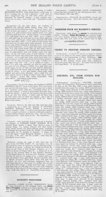 Issue page