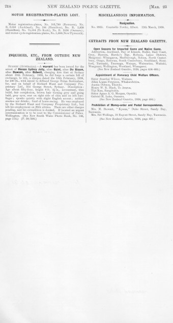 Issue page