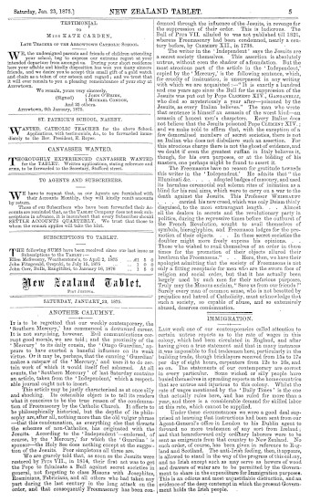 Issue page