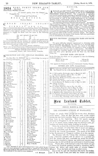 Issue page