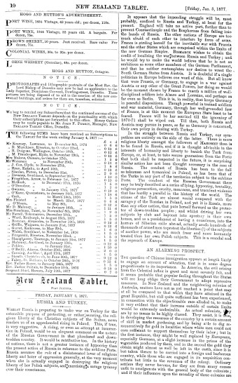 Issue page