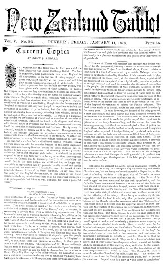 Issue page