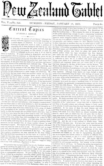 Issue page