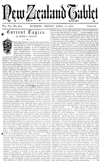 Issue page