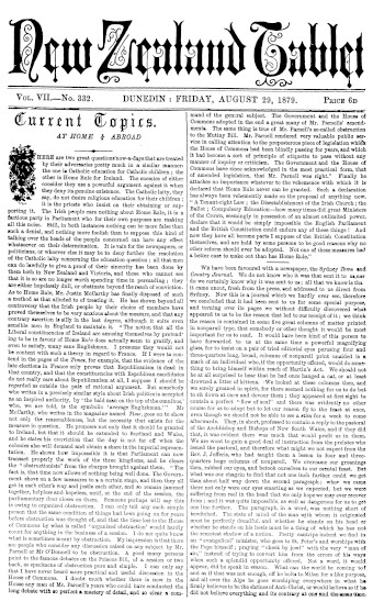 Issue page