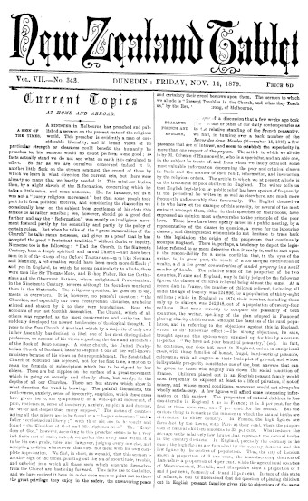 Issue page