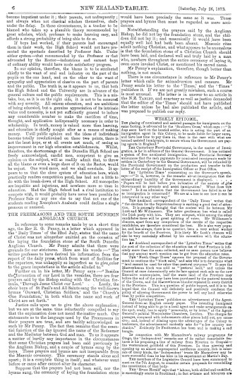 Issue page