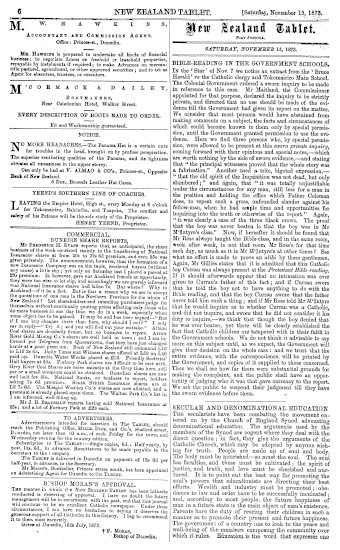 Issue page