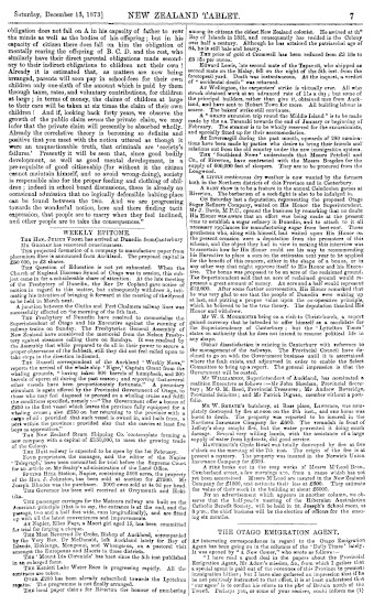 Issue page