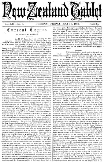 Issue page