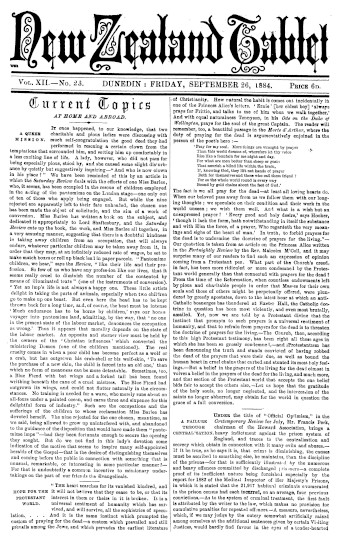 Issue page