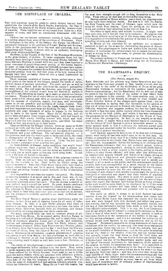 Issue page