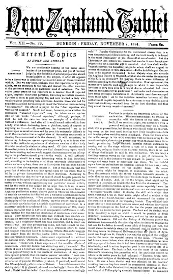 Issue page