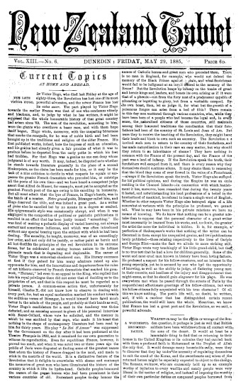 Issue page