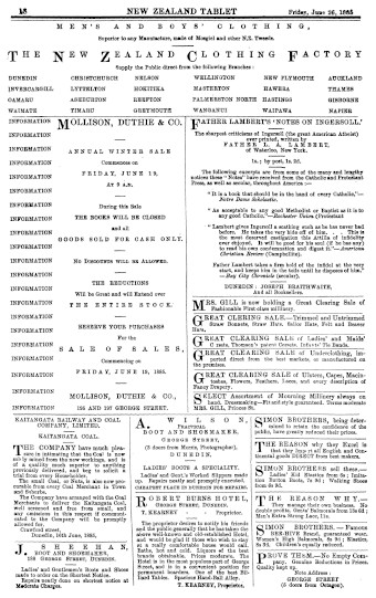 Issue page