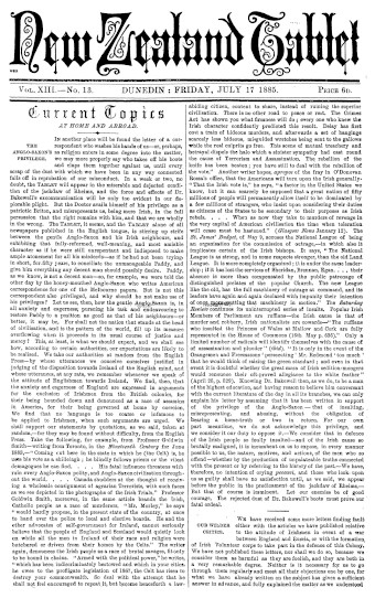 Issue page