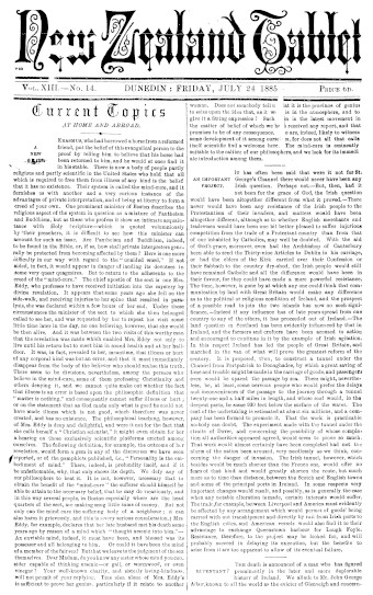 Issue page