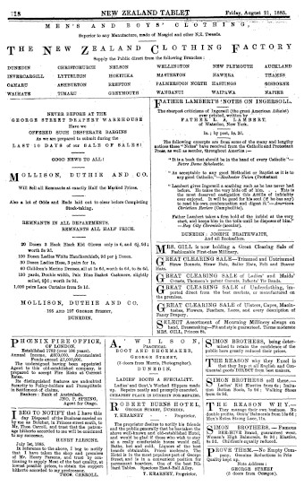 Issue page