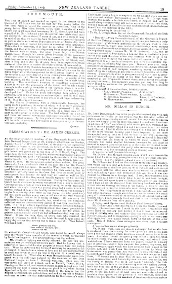 Issue page