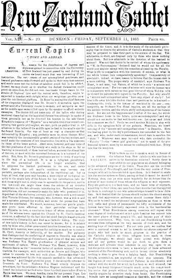 Issue page