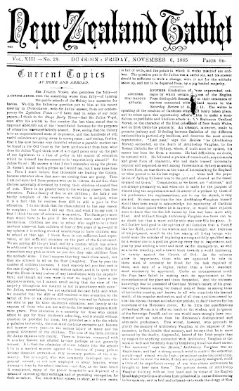 Issue page