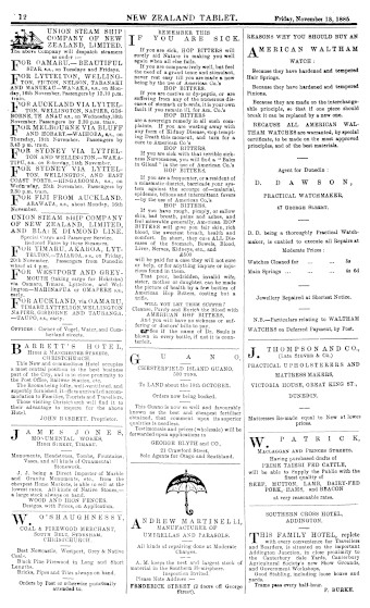 Issue page