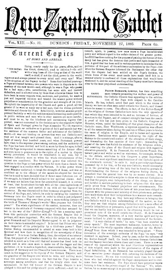 Issue page