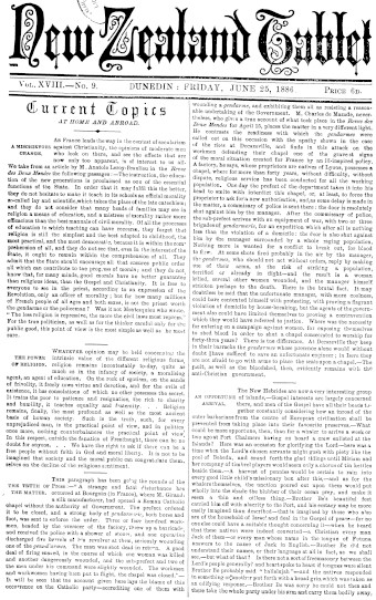 Issue page