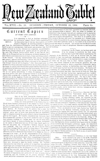 Issue page