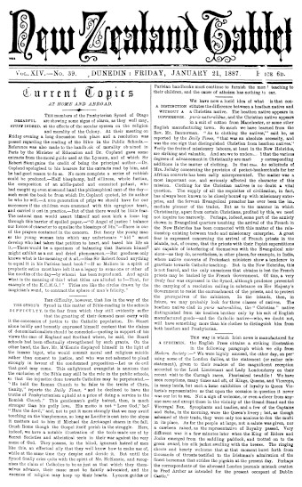 Issue page