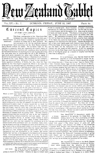 Issue page