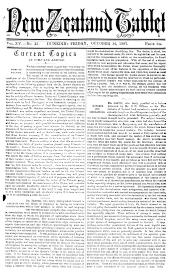 Issue page