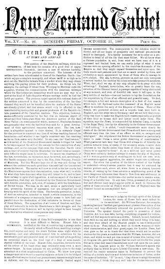 Issue page