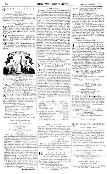 Issue page