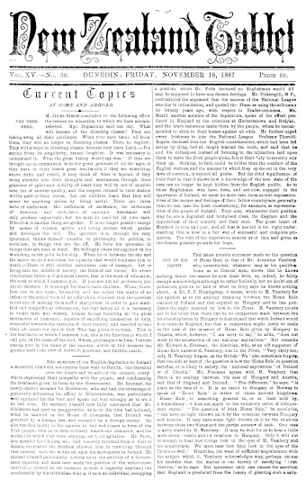 Issue page