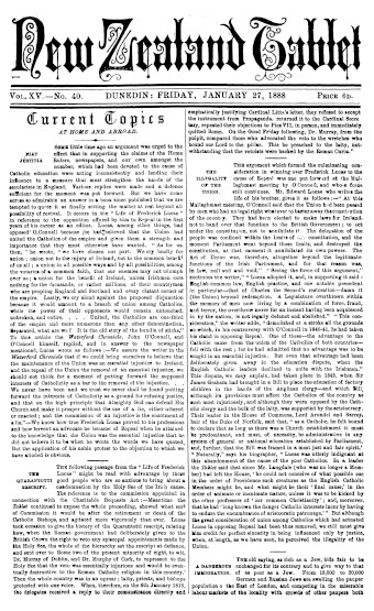 Issue page