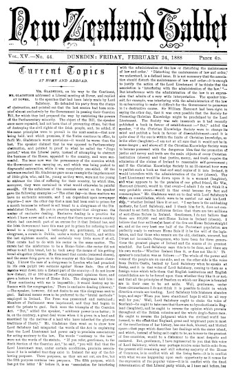 Issue page