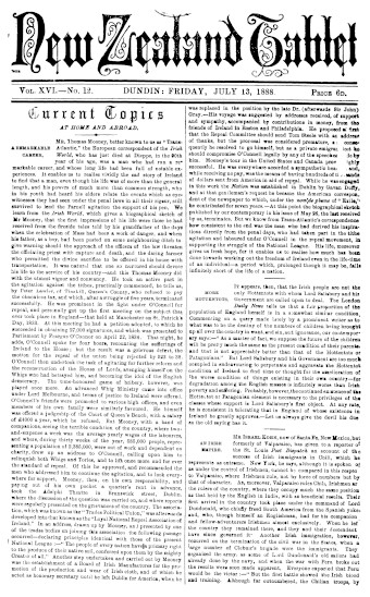 Issue page