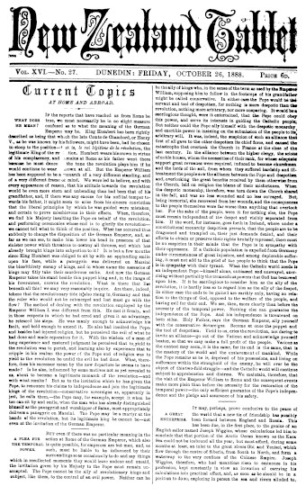 Issue page