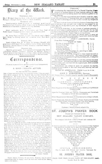 Issue page