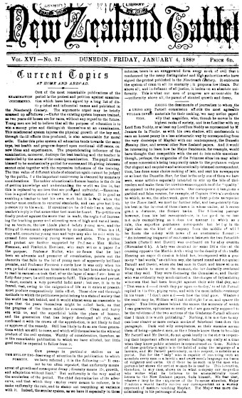 Issue page