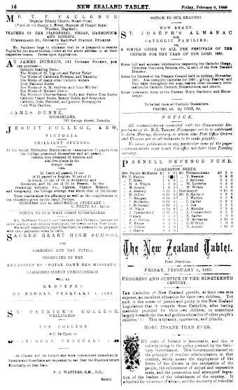 Issue page