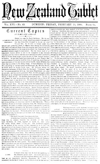 Issue page