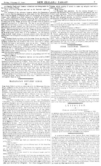 Issue page