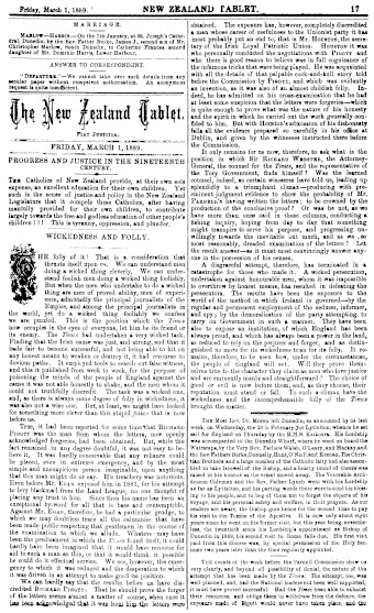 Issue page